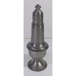 Empire Pewter Salt Pepper Shaker Replacement 5in Weighted 742 Silver ONE ONLY